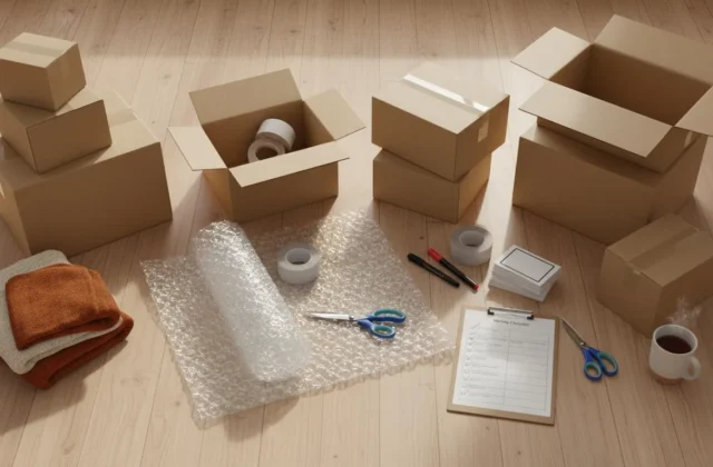 Richtig packen: Profi-Tipps für den Umzug