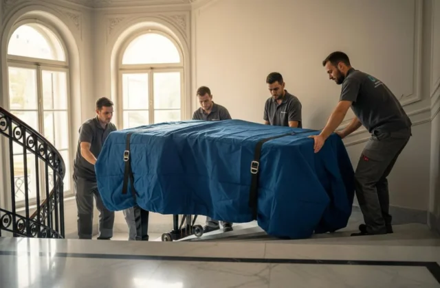 Klavier transportieren: was Sie beachten müssen